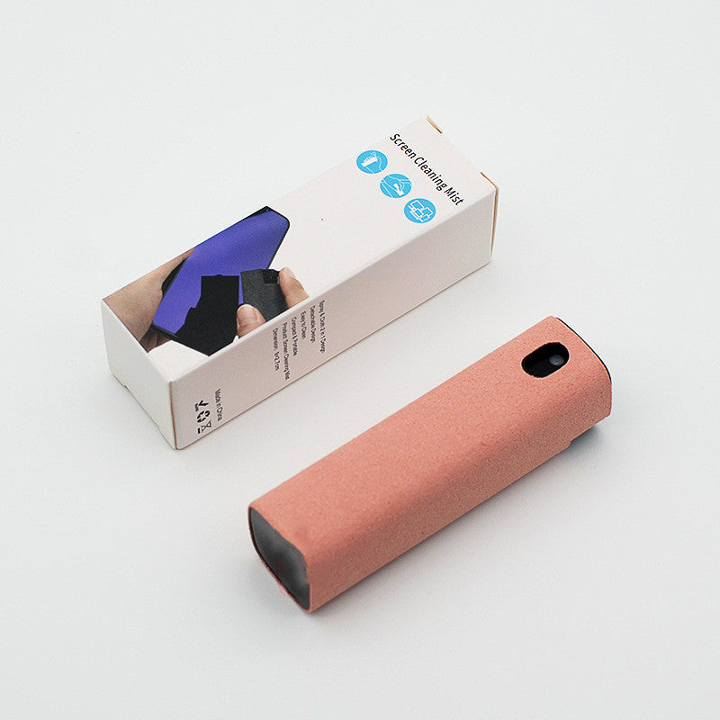 Limpador de tela de celular com armazenamento integrado e conjunto de limpador de tela portátil para celular e computador.