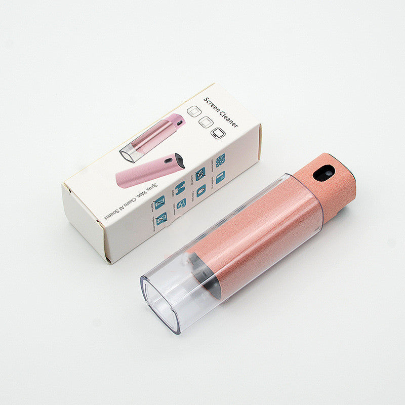 Limpador de tela de celular com armazenamento integrado e conjunto de limpador de tela portátil para celular e computador.