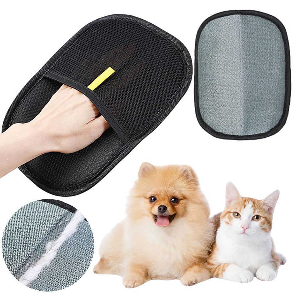 Luva Removedora de Pelos para Gatos e Cachorros. Limpeza Facil