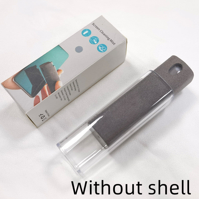 Limpador de tela de celular com armazenamento integrado e conjunto de limpador de tela portátil para celular e computador.