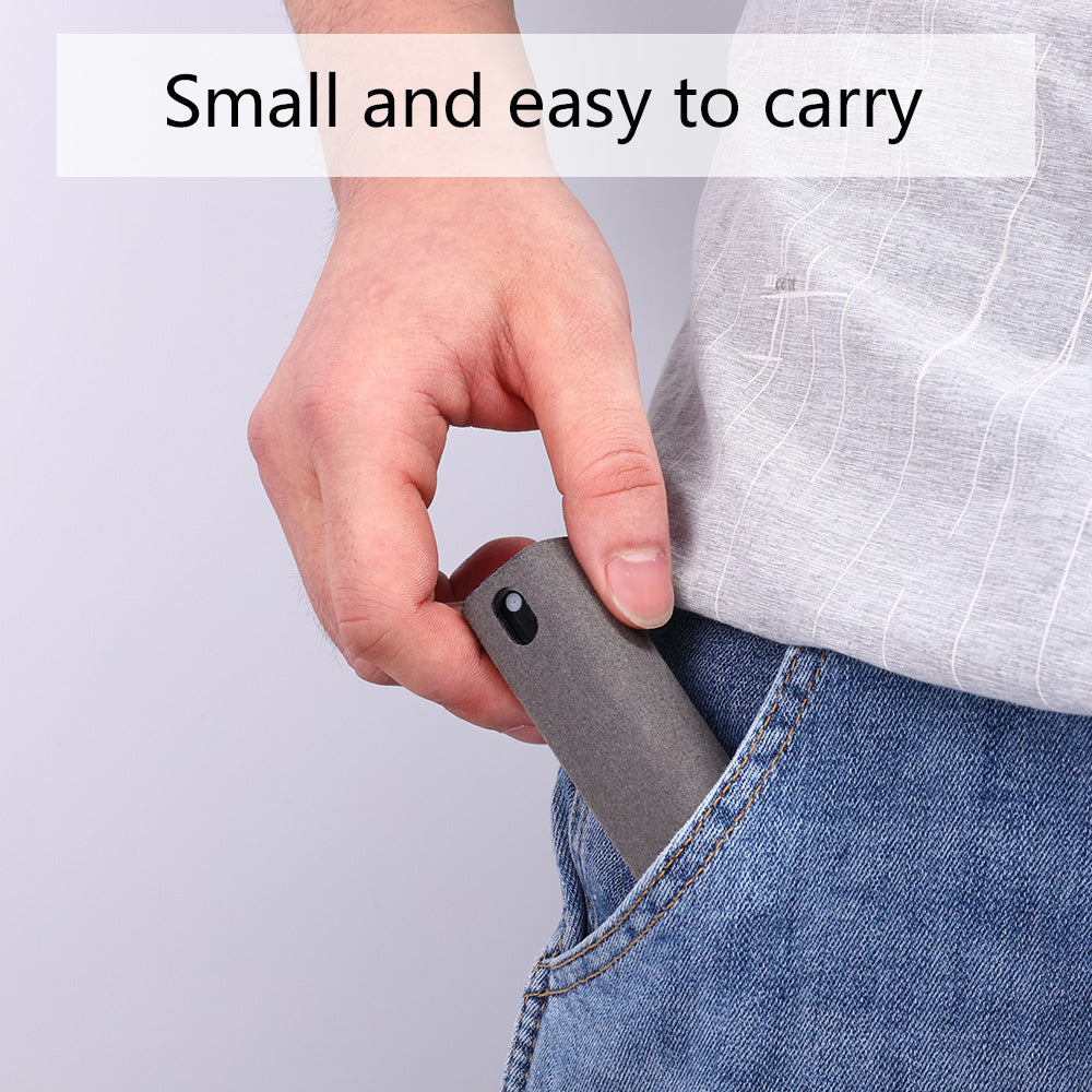 Limpador de tela de celular com armazenamento integrado e conjunto de limpador de tela portátil para celular e computador.