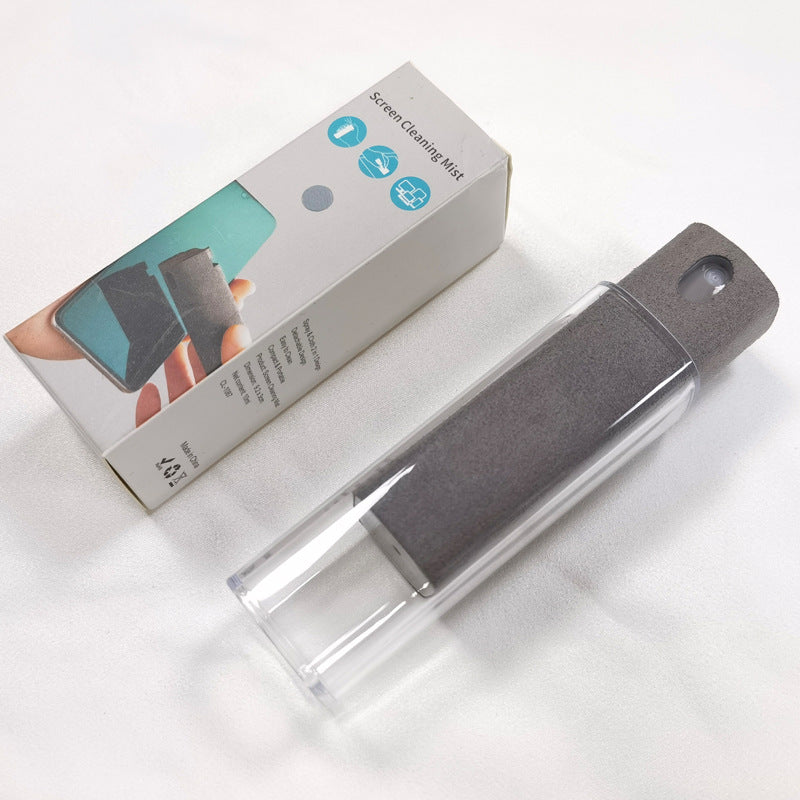 Limpador de tela de celular com armazenamento integrado e conjunto de limpador de tela portátil para celular e computador.