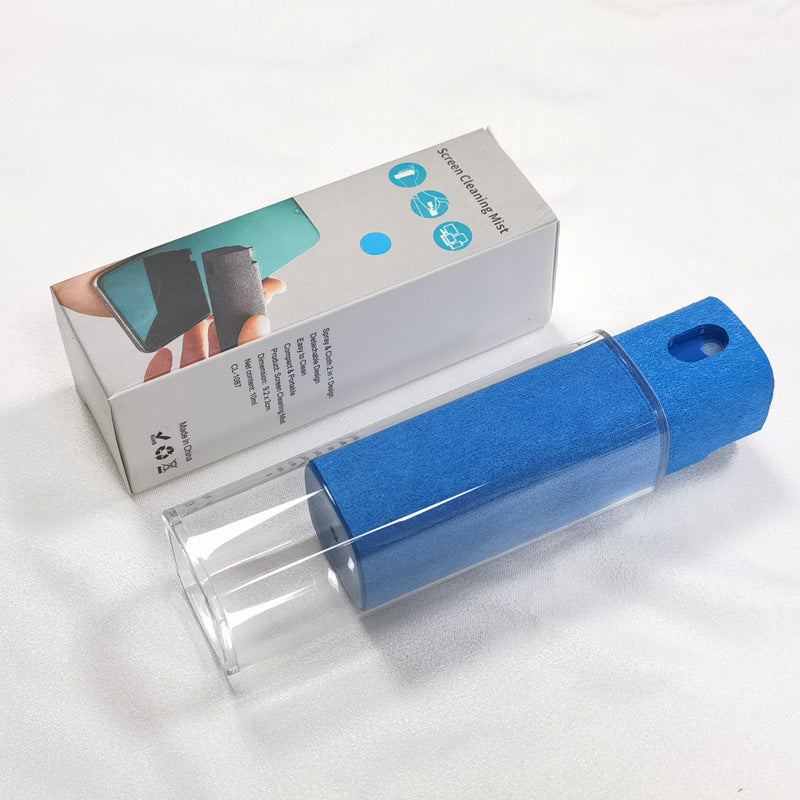 Limpador de tela de celular com armazenamento integrado e conjunto de limpador de tela portátil para celular e computador.