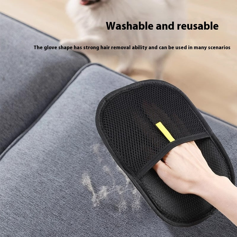 Luva Removedora de Pelos para Gatos e Cachorros. Limpeza Facil