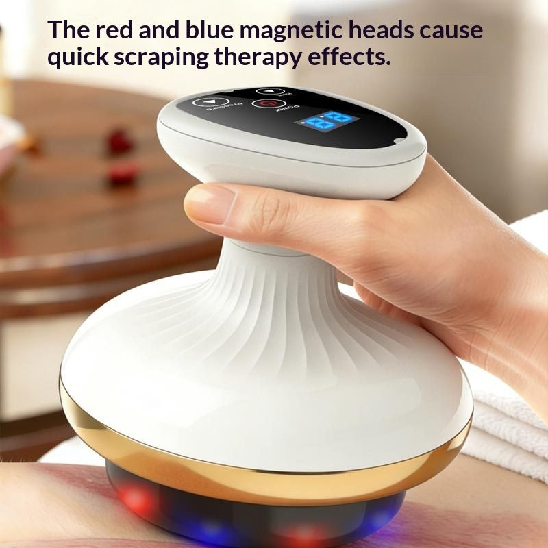 Massageador Corporal Elétrico Anti-Celulite com Calor e Sucção – Guasha Inteligente